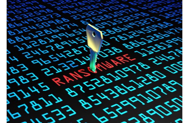 ransomware virus at computer